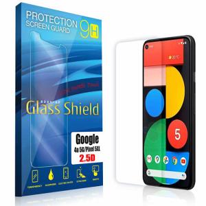 Google Pixel4a(5G) 液晶保護フィルム 保護フィルム 2.5D 9H 指紋防止(全透明) ガラスフィルム ガラス ピクセル フォー ファイブジー