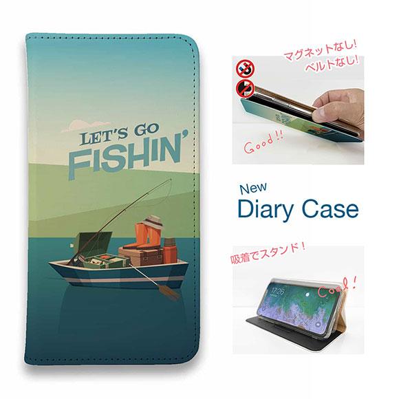 スマホケース 手帳型 釣り ルアー 魚 iPhone17 Pro Max iPhone Air 16...