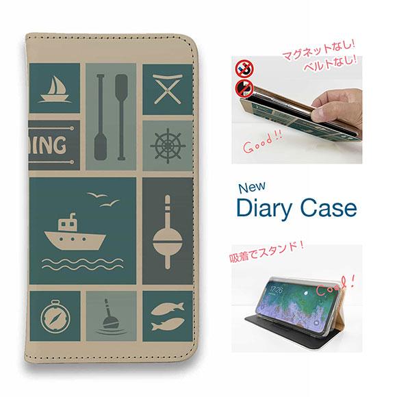スマホケース 手帳型 釣り ルアー 魚 iPhone17 Pro Max iPhone Air 16...