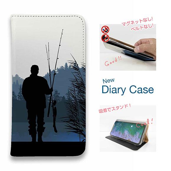 スマホケース 手帳型 釣り ルアー 魚 iPhone17 Pro Max iPhone Air 16...