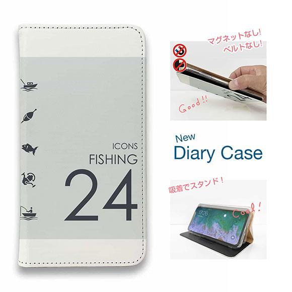 スマホケース 手帳型 釣り ルアー 魚 iPhone17 Pro Max iPhone Air 16...