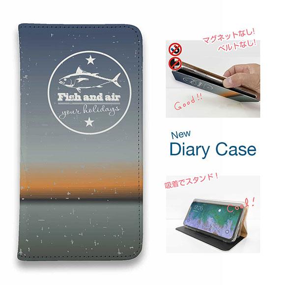 スマホケース 手帳型 釣り ルアー 魚 iPhone17 Pro Max iPhone Air 16...