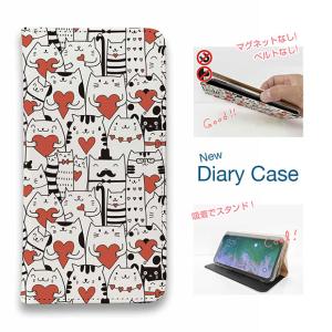 スマホケース 手帳型 かわいい 猫 雑貨 iPh...の商品画像