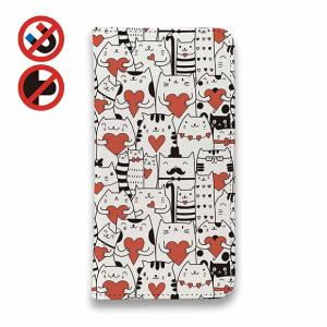 スマホケース 手帳型 かわいい 猫 雑貨 iP...の詳細画像1