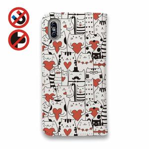 スマホケース 手帳型 かわいい 猫 雑貨 iP...の詳細画像2