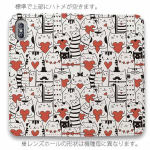 スマホケース 手帳型 かわいい 猫 雑貨 iP...の詳細画像3
