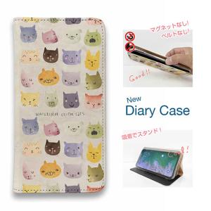 スマホケース 手帳型 かわいい 猫 雑貨 iPh...の商品画像