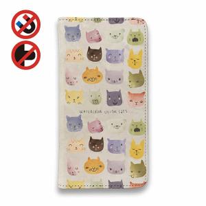 スマホケース 手帳型 かわいい 猫 雑貨 iP...の詳細画像1