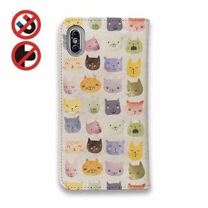 スマホケース 手帳型 かわいい 猫 雑貨 iP...の詳細画像2