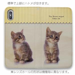 スマホケース 手帳型 かわいい 猫 雑貨 iP...の詳細画像3