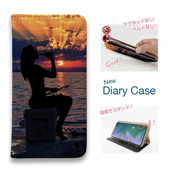 スマホケース 手帳型 釣り ルアー 魚 iPhone17 Pro Max iPhone Air 16...