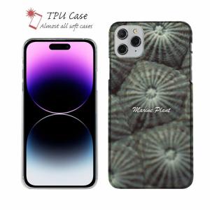 スマホケース ソフトケース TPU サンゴ #11 深海魚 アクアリウム iPhone14 Pro Max 14 Plus Xperia 10 V Galaxy AQUOS Pixel7a Pro｜anglers-case