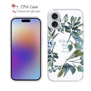 ソフトケース 花柄 スマホケース TPU 水彩で...の商品画像