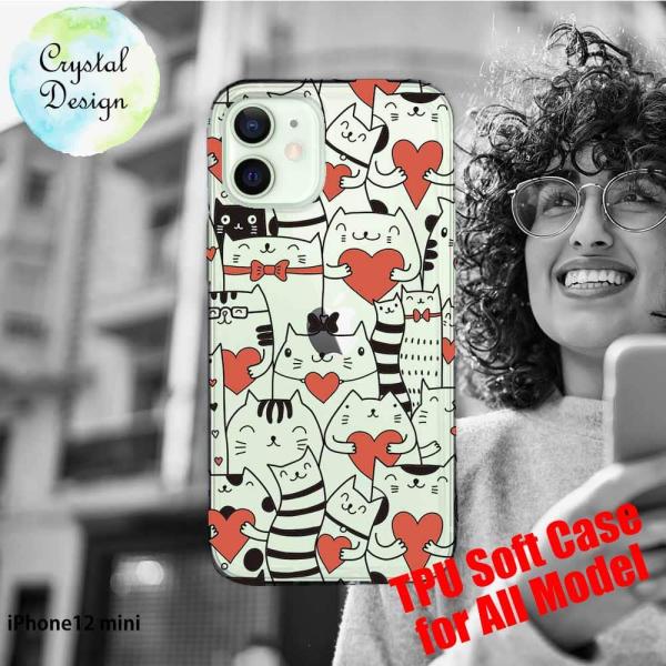 iPhone12 mini スマホケース TPU ストラップ 透明 クリアケース アイフォン トゥエ...