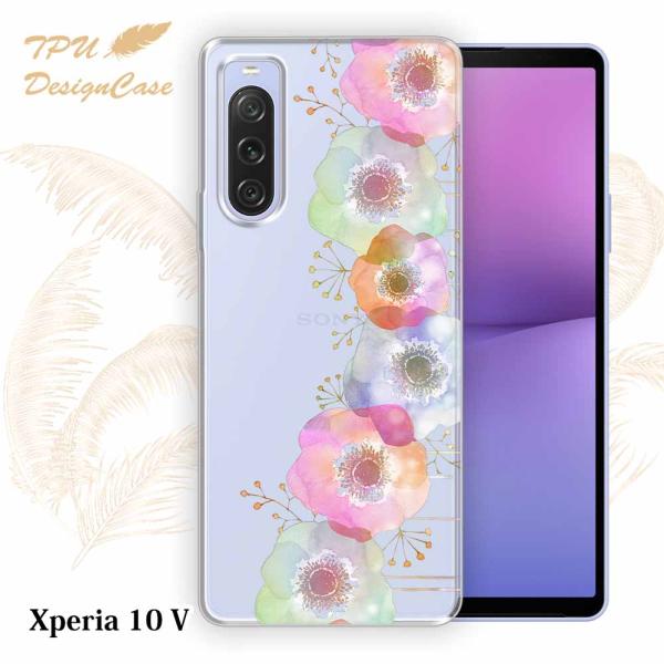 14時までの注文で当日発送 Xperia 10 V SO-52D / SOG11 ソフトケース TP...