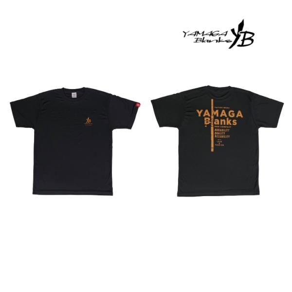 ヤマガブランクス　ヤマガ　YB　シルキータッチ　Tシャツ　ガンメタル