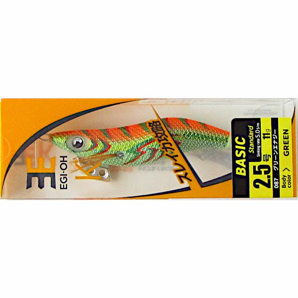 ヤマシタ エギ王K ケイムラカラー 2.5号/087 グリーンエナジー