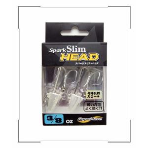 アクアウェーブ Spark Slim Head(スパーク スリム・ヘッド)/＃6 リフレクト：3/8　ワインド シーバス｜anglers-sarai