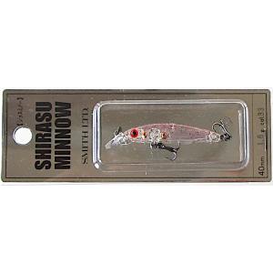 スミス シラスミノー40 ＃33 クリアーRG