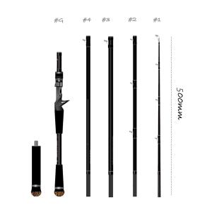 YAMAGA Blanks ヤマガブランクス バトルウィップ TR 63/N Type-N / No