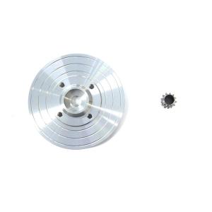 TSS製 ピニオンギア＆ジュラルミンドラグプレート