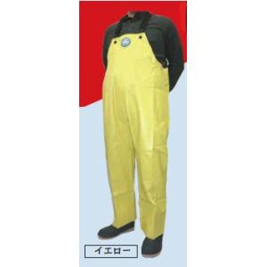 阪神素地 HANSHIN SHAVING RA-57 レインウェアーサロペット イエロー Lサイズ（川遊び、お掃除、農作業、）
