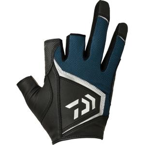 ダイワ (Daiwa) DG-7222 マジョリカブルー Mサイズ（ソルトゲームグローブ 3本カット）