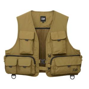 ダイワ (Daiwa) DV-3025 レッド Lサイズ（ショートフィッシングベスト