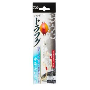 ダイワ (Daiwa)ジャンボトラフグ 喰わせリグセット Ｋアイ付2本ゆるふわ段差25号 ケイムラア...