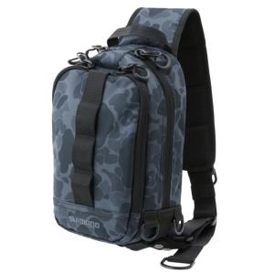 シマノ (Shimano) BS-025T ブラックカモ Mサイズ スリング ショルダーバッグの商品画像