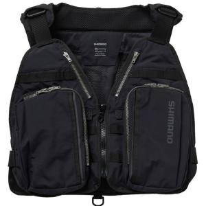 DAIWA（ダイワ） フィッシングショートベスト DV-3023 ブラック M