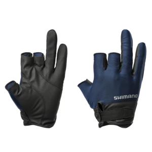 シマノ (Shimano)  GL-008Y ネイビー  2XLサイズ  ベーシック グローブ 3