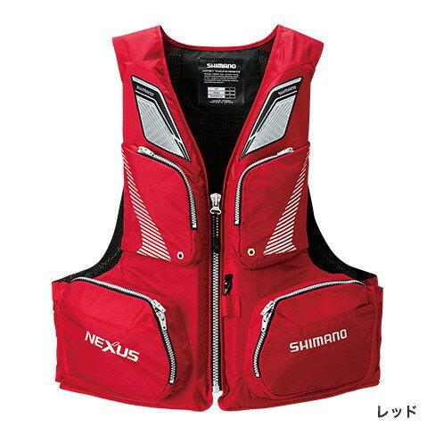 シマノ (Shimano) VF-142Q レッド XL NEXUS フローティングベスト