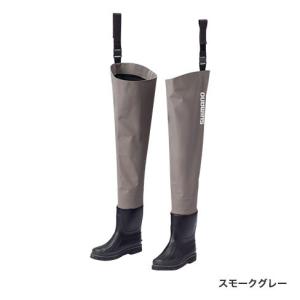 シマノ (Shimano) FF-056T スモークグレー Sサイズ ハイパーウェーダー(ヒップ・カットフェルトソール)｜anglersweb