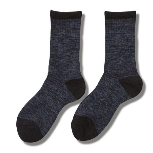 ハヤブサ Y5140-23-80 ネイビー レイヤーテック ミドルソックス 先丸 (22.0〜24....