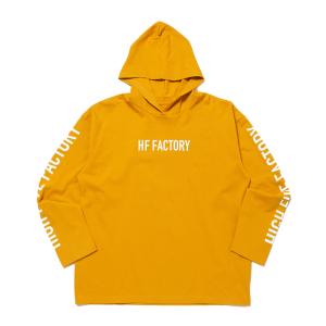 HIGH FIVE FACTORY  イエロー Mサイズ H/F Hoodie LS Tee  ハイファイブファクトリー