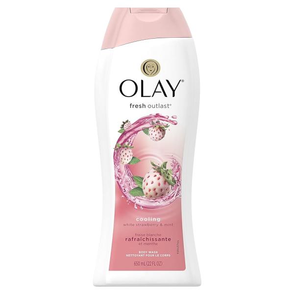 OLAY オレイ ボディウォッシュ ホワイトストロベリー＆ミント 650ml / 22oz ボディソ...