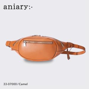 ボディバッグ メンズ  ギフト ポイント10倍 aniary アニアリ エス-フィルム レザー 牛革 本革 日本製 33-07000 送料無料 正規取扱店