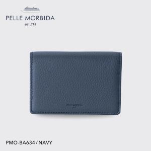 グッズ 名刺入れ メンズ  ギフト ポイント10倍 PELLE MORBIDA ペッレモルビダ バルカ 牛革 本革 日本製 PMO-BA634 送料無料 正規取扱店