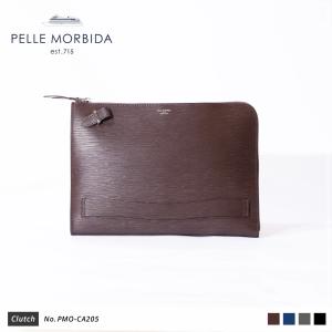 クラッチバッグ メンズ ギフト ポイント10倍 PELLE MORBIDA ペッレモルビダ キャピターノ 牛革 本革 日本製 PMO-CA205 送料無料 正規取扱店