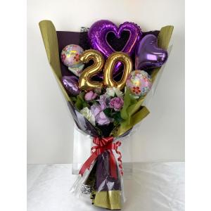 成人式バルーンバンチ（雅タイプ）バルーン花束　成人式