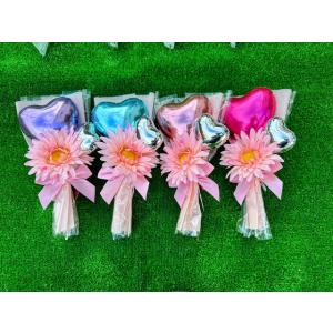 バルーン花束　プチ 卒業 卒園　入学 　発表会　ハート　プチプラ　ギフト