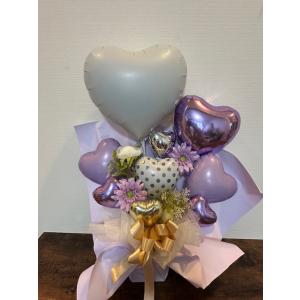誕生日　バルーンギフト　古希　歳祝い　誕生日プレゼント　結婚祝い 70歳古希バルーンギフト 送料無料 数字が選べるバルーンフラワー長寿