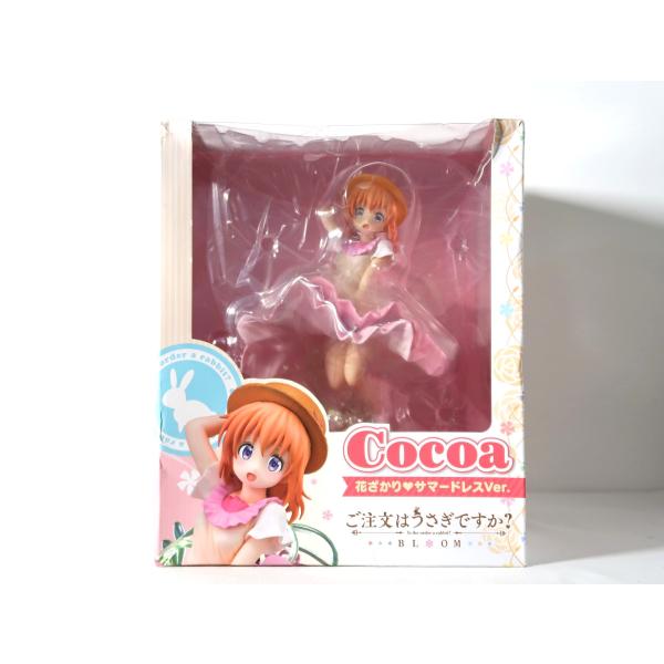 ※現状品 ご注文はうさぎですか?BLOOM ココア 花ざかり★サマードレスVer. 1/7完成品フィ...