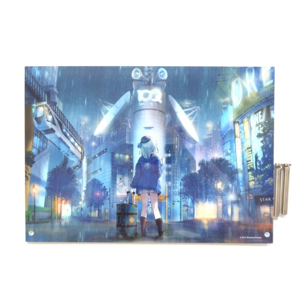 Weather planet　アクリルパネル　雨海ルカ デビュー記念グッズ