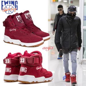 【新品】Ewing 33 Hi / パトリック・ユーイング アスレチックス / スエード / バーキングレッド ハイカット スニーカー バッシュ / 1EW90013-602