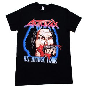 ANTHRAX アンスラックス US ATTACK オフィシャル バンドTシャツ