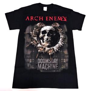 ARCH ENEMY アーチエネミー Doomsday Machine Black T-Shirt オフィシャル バンドＴシャツ 1梱包2枚までメール便対応可