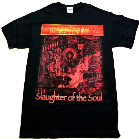 AT THE GATES アットザゲイツ SLAUGHTER オフィシャル バンドTシャツ / 正規...