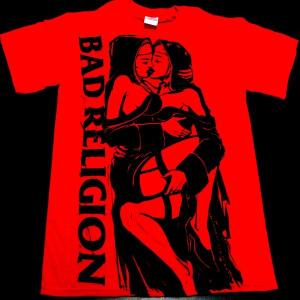 BAD RELIGION バッドレリジョン NAUGHTY NUNS オフィシャル バンドTシャツ 1梱包2枚までメール便対応可｜animal-rock